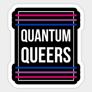 Quantum Queers Bisexual Sticker